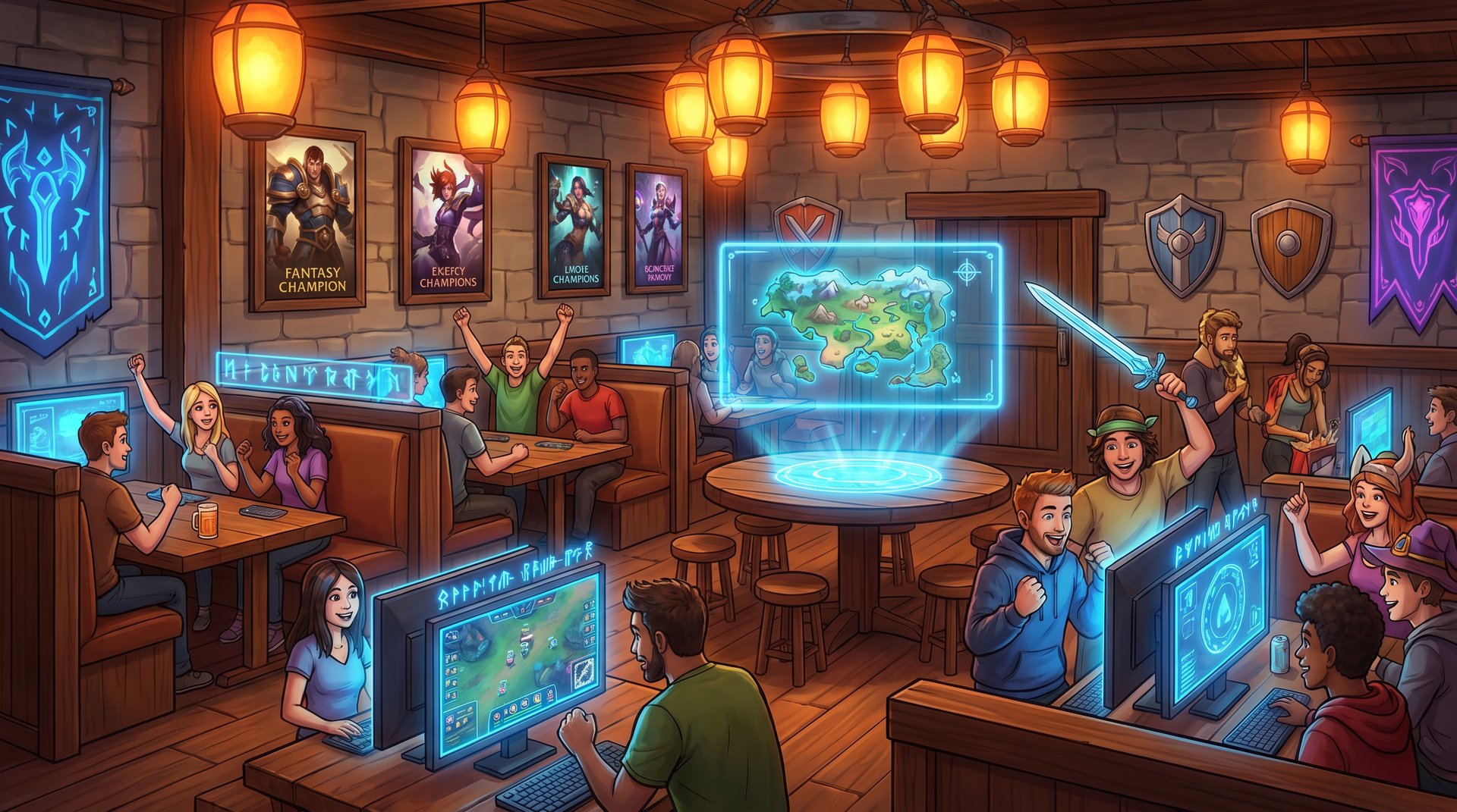 高清3D动漫游戏社区视频